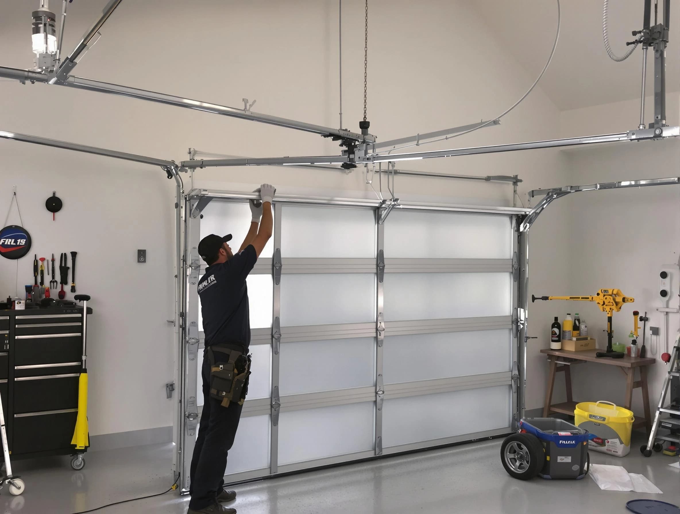 Lithia Springs Garage Door Repair certified team performing precision garage door installation in Lithia Springs