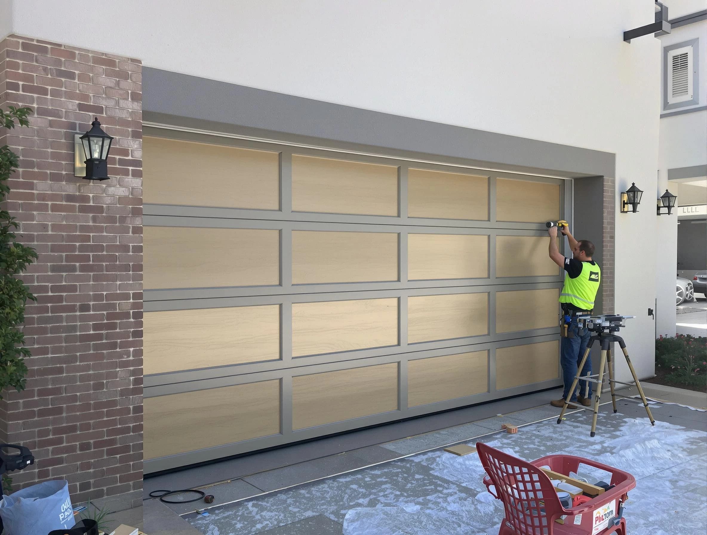 Garage door replacement service by Lithia Springs Garage Door Repair in Lithia Springs