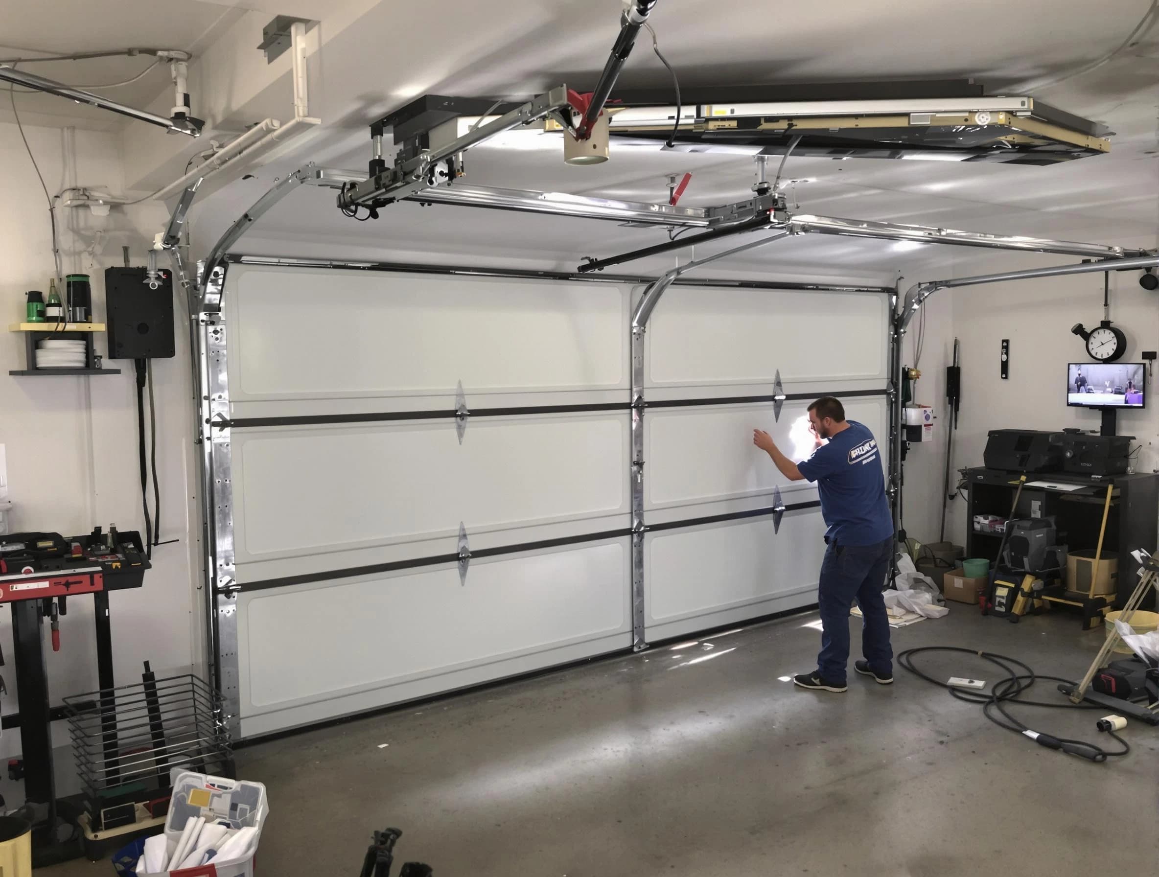 Professional garage door repair service by Lithia Springs Garage Door Repair in Lithia Springs