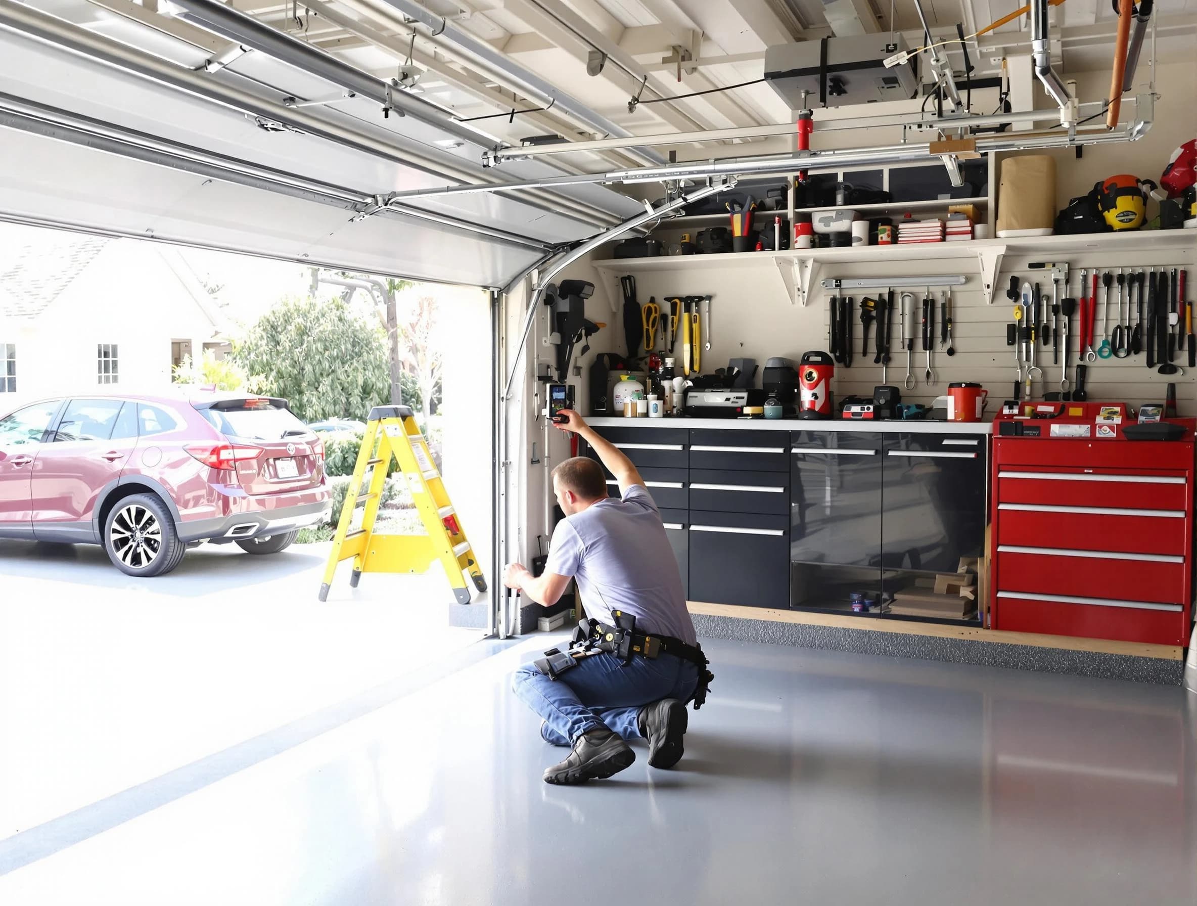 Local garage door repair service by Lithia Springs Garage Door Repair in Lithia Springs
