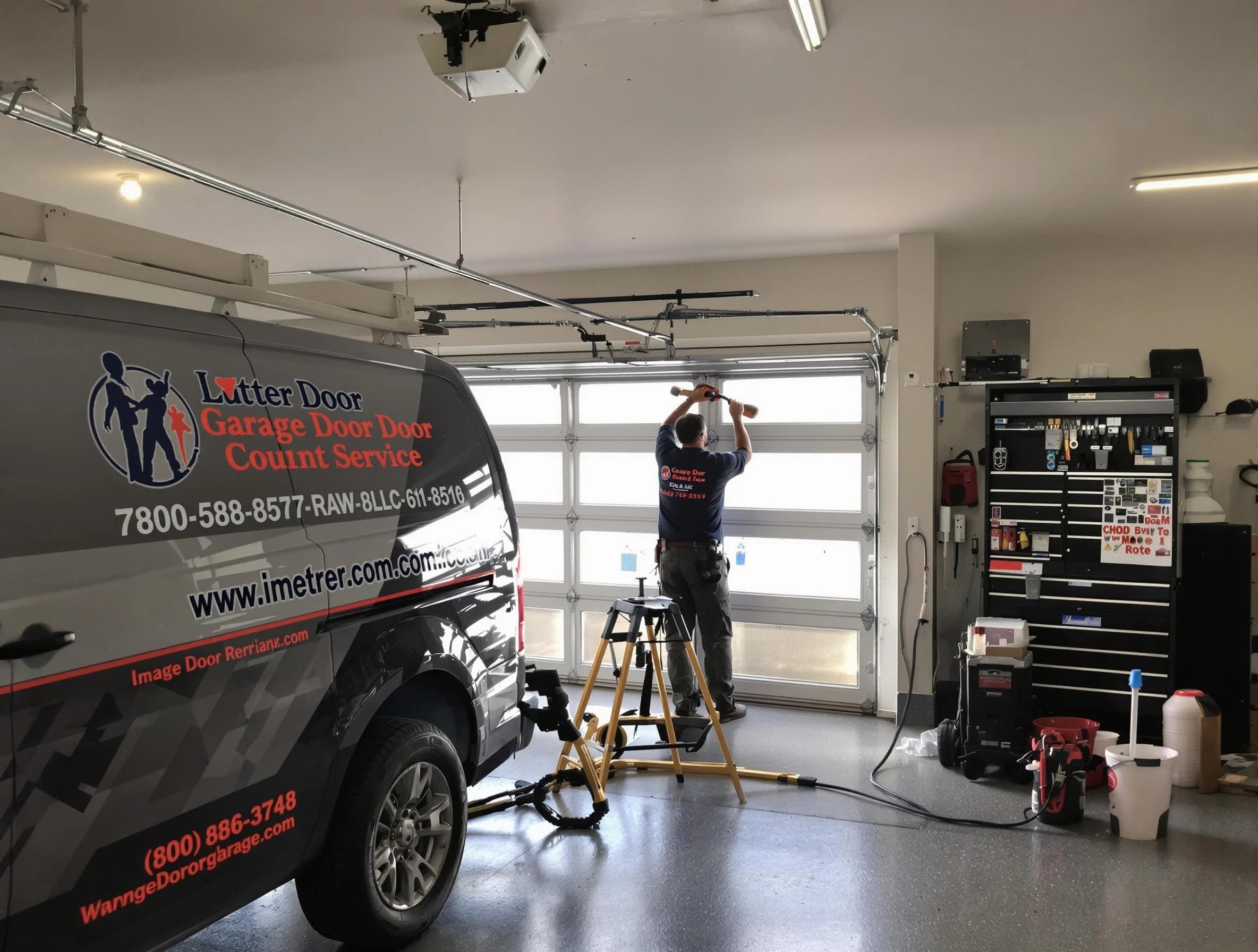 Lithia Springs Garage Door Repair rapid response team performing same-day repair in Lithia Springs