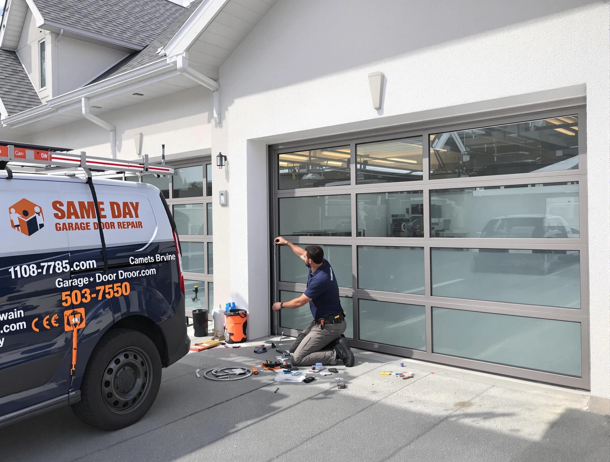 Same-day garage door repair service by Lithia Springs Garage Door Repair in Lithia Springs