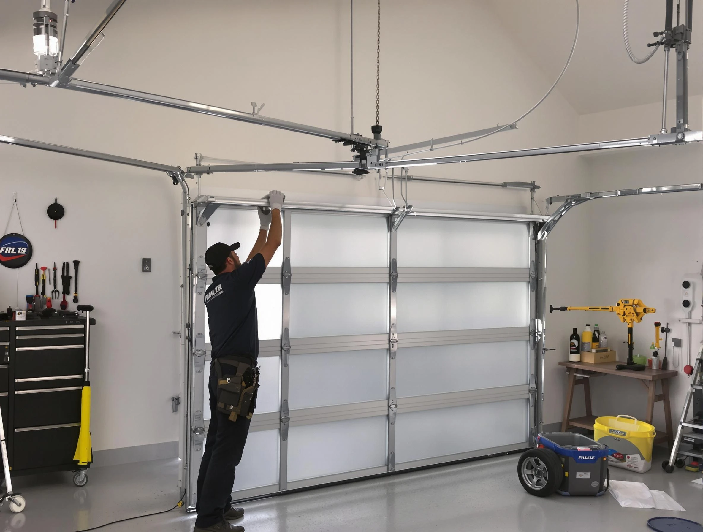 Lithia Springs Garage Door Repair certified team performing precision garage door installation in Lithia Springs
