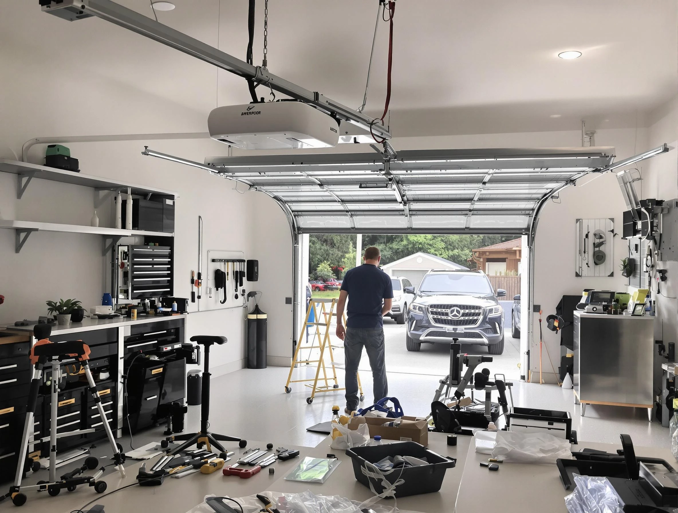 Garage door opener installation by Lithia Springs Garage Door Repair in Lithia Springs