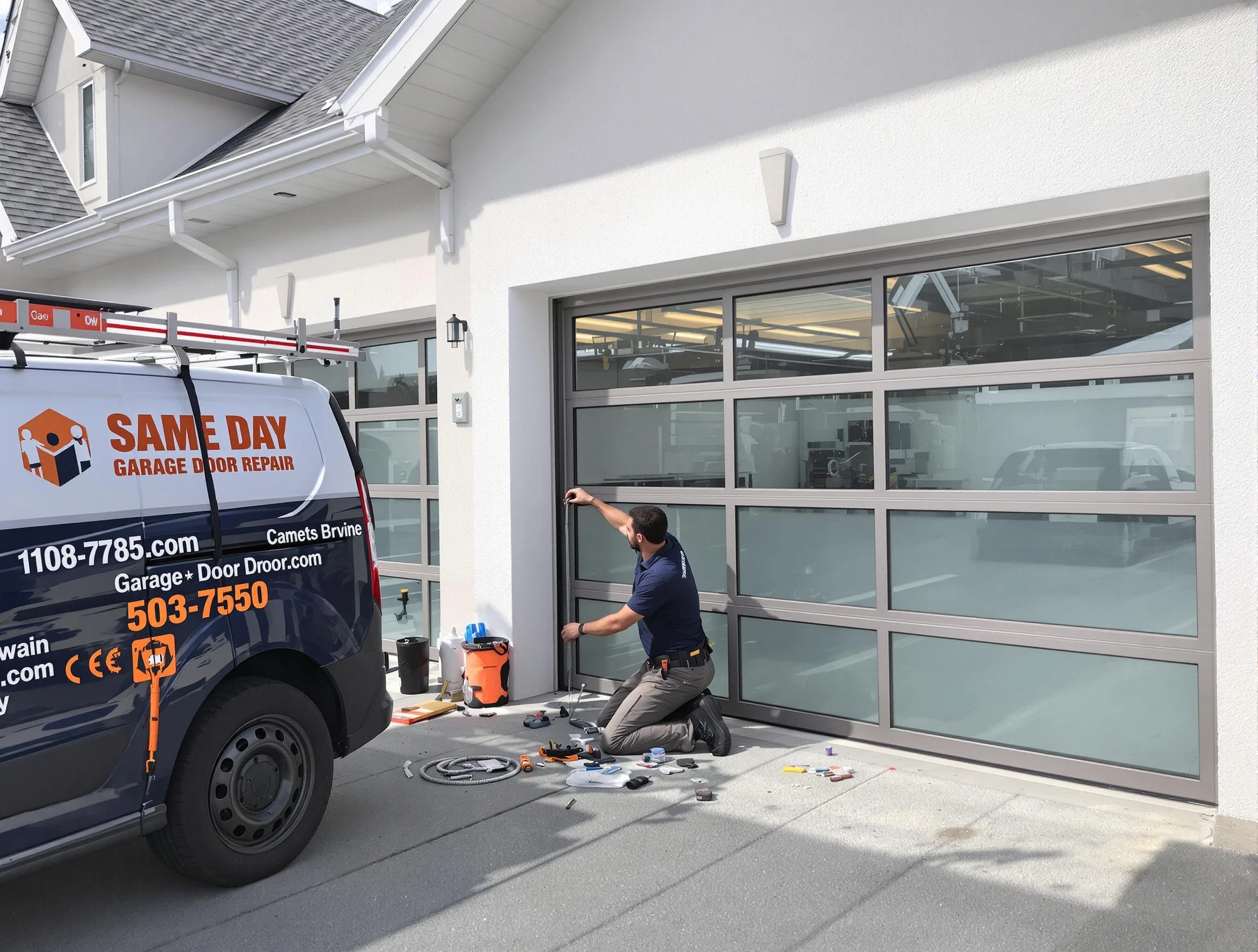 Same-day garage door repair service by Lithia Springs Garage Door Repair in Lithia Springs